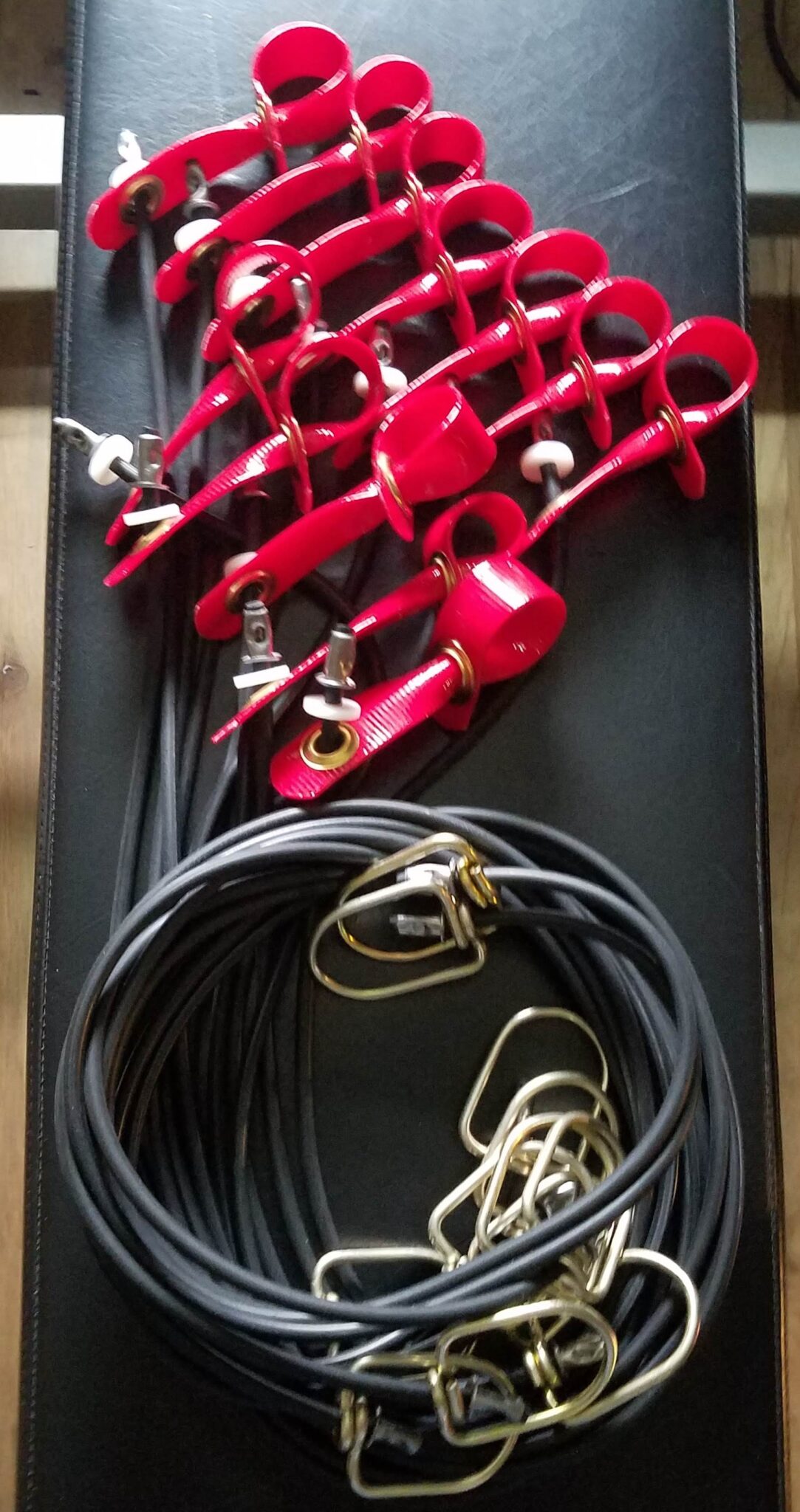 Hana Pa'a Tie Cords with Rubber Cord Combo Huki Pau Gamefowl Farm