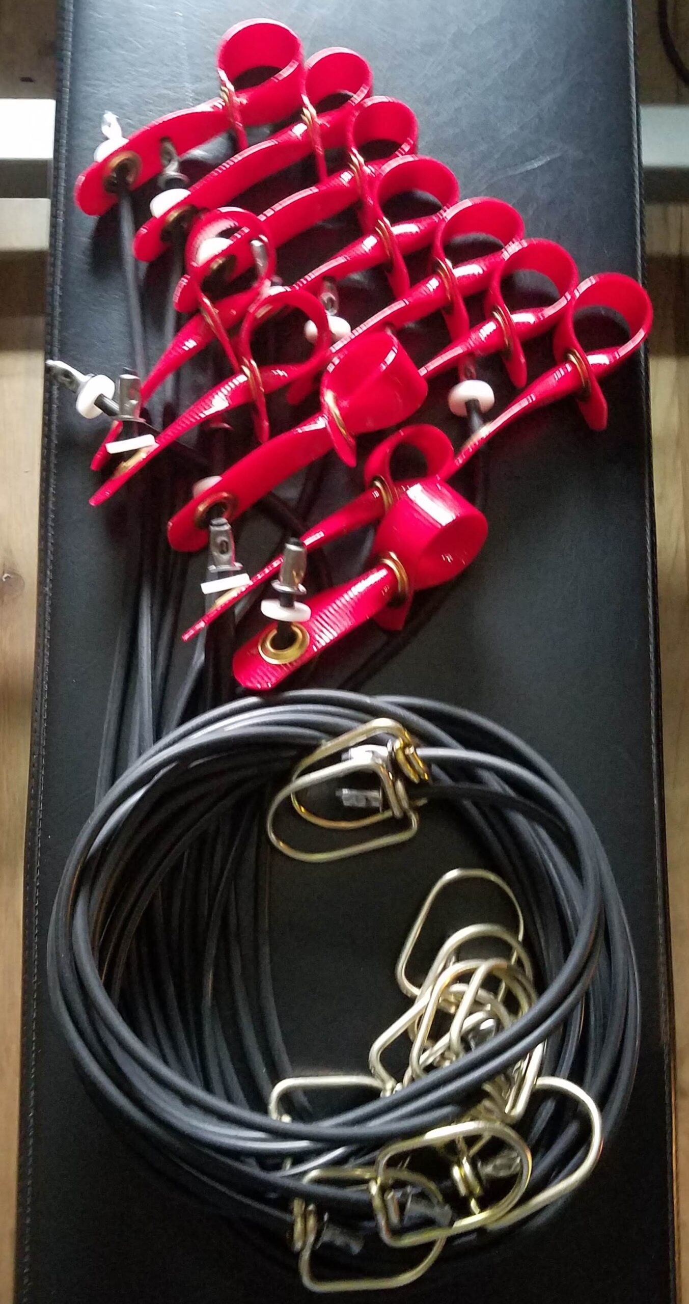 Hana Pa'a Tie Cords with Rubber Cord Combo Huki Pau Gamefowl Farm