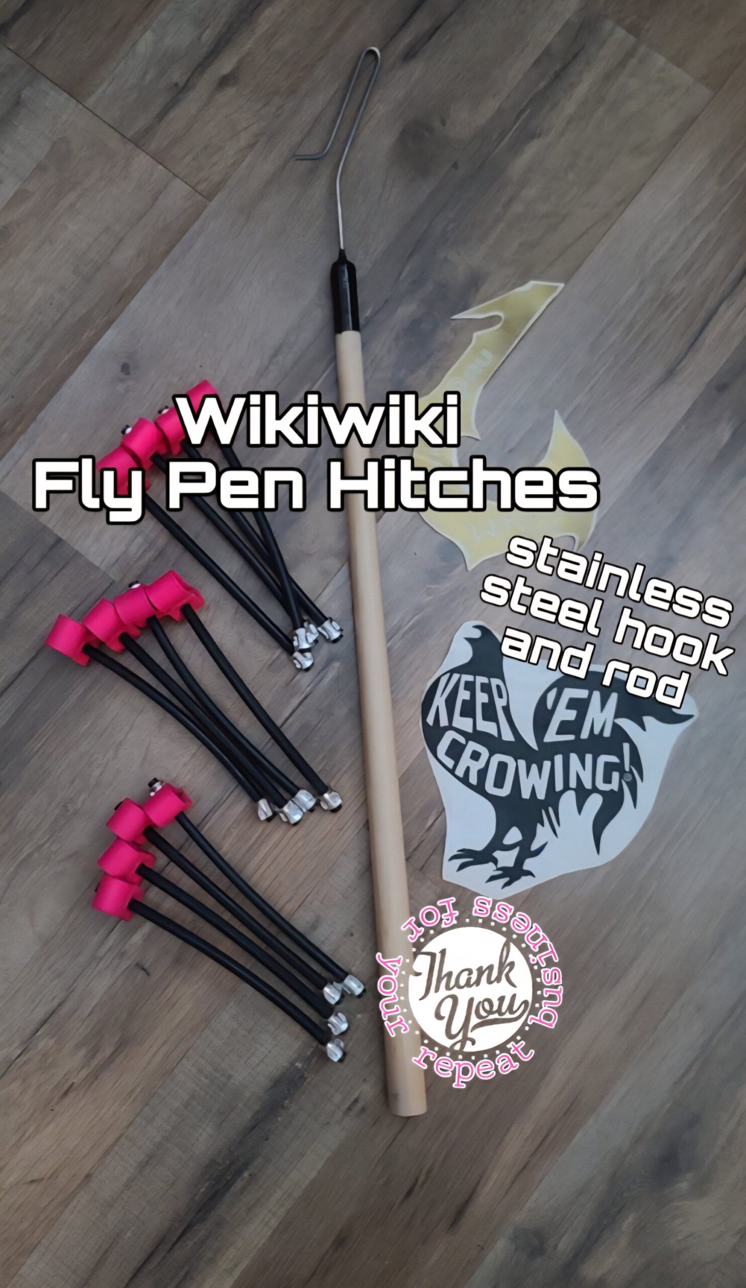 Wikiwiki Fly Pen Hitches dozen(12) - Image 8